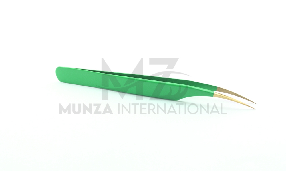 Green Gold Tweezers